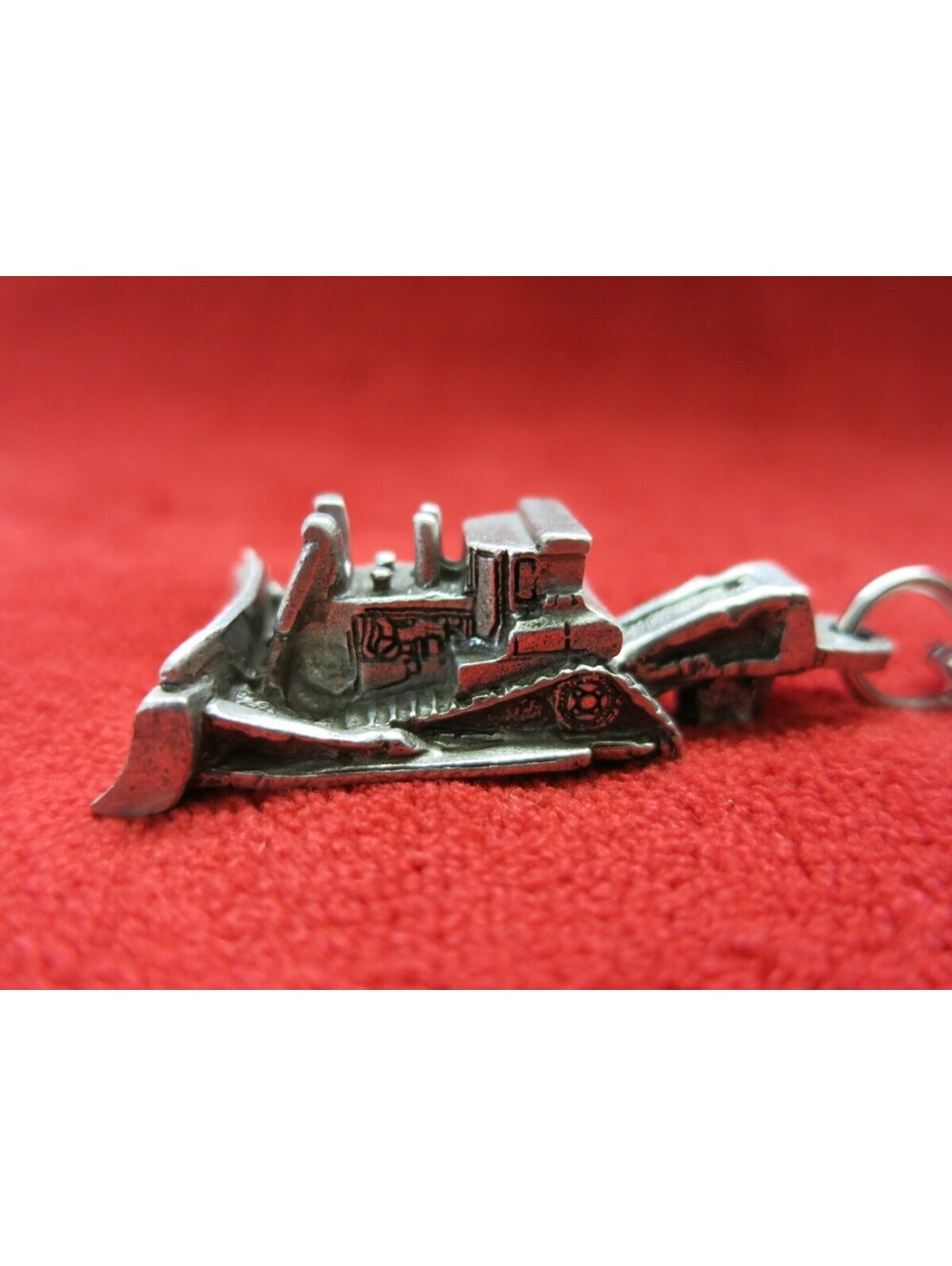 Caterpillar CAT metal bulldozer key chain